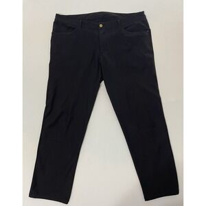 Lululemon ABC Pant Classic Fit Black Chino Warpstreme M5583S Men's 40
